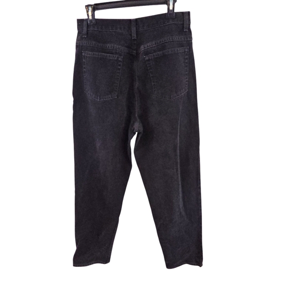 L.L. Bean Size 14T Original Fit Relaxed Jeans Black - Picture 2 of 4